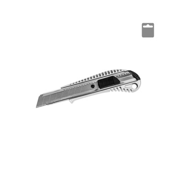 Nóż uniwersalny z ostrzem łamanym METAL, AL 18 mm