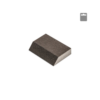 Gąbka ścierna skośna blister gr. 120