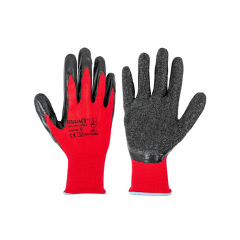 Rękawice ochronne NYLON LATEX 11